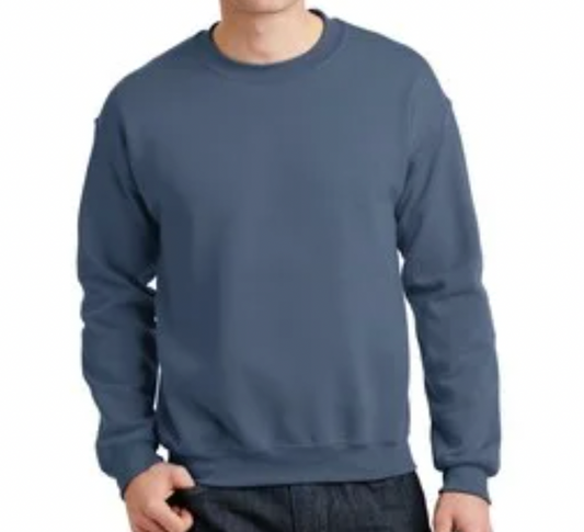 Indigo Blue Crewneck Sweatshirt