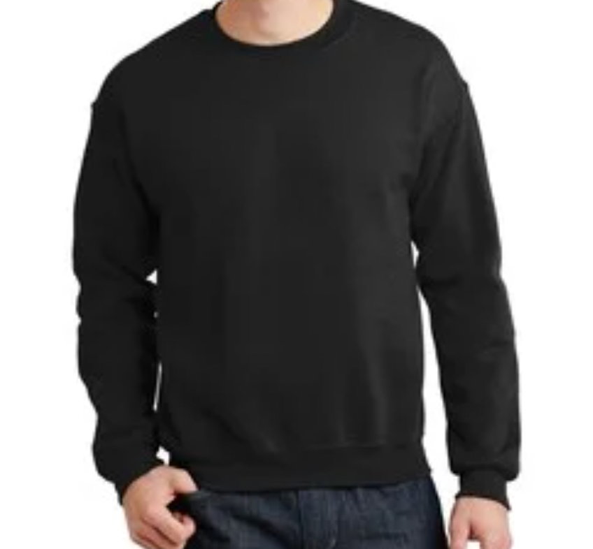 Black Crewneck Sweatshirt