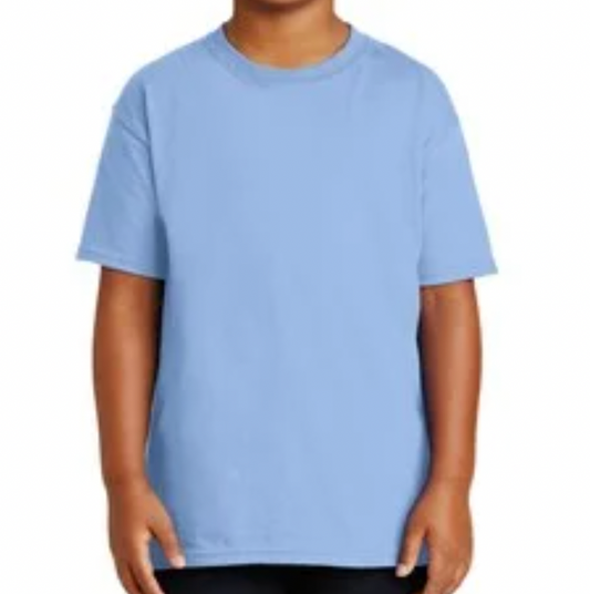 Youth Light Blue Short Sleeve T-shirt