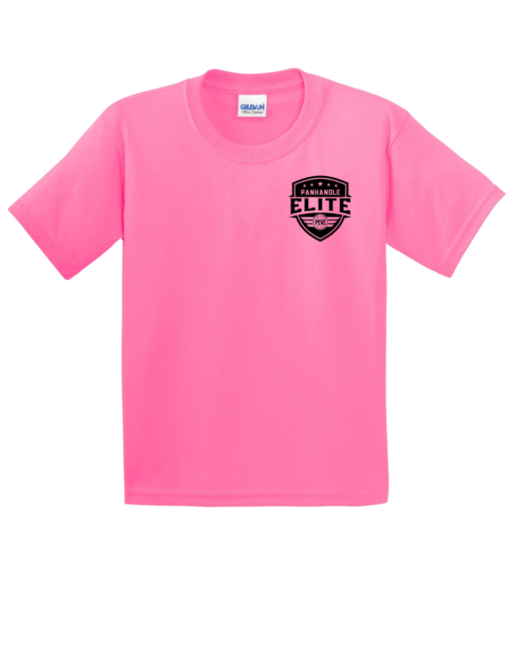 Youth Safety Pink Short Sleeve T-shirt