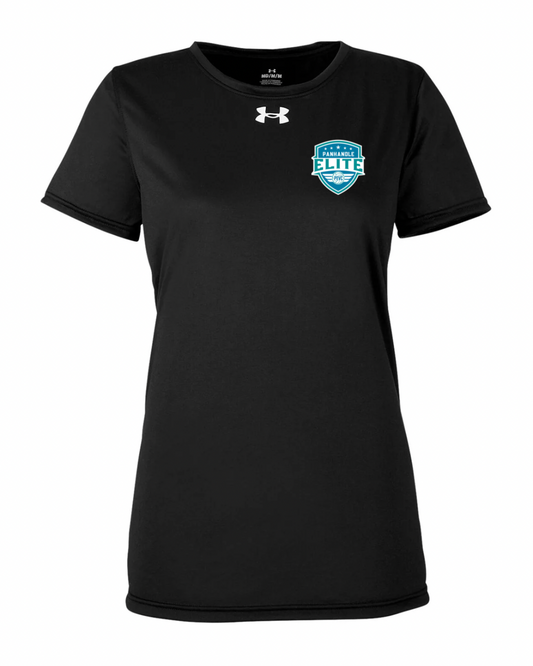 UA Women's Black Short Sleeve