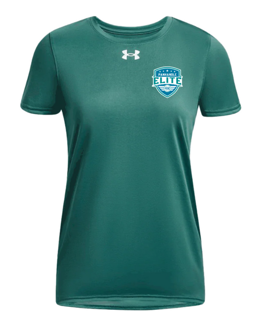 UA Women's Teal Short Sleeve